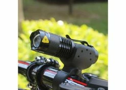 Hot Sale 🥰 Mon Ster Cree Q5 UltraFire Aluminum LED Handlebar Light For Bikes & Scooters 😍 -SeaSucker Sales 2023 cree q5 handlebar light 3