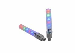 Budget 😉 Mon Ster Lightning Bug Flashing Valve Cap Light For Bikes & Scooters (Set Of 2) 🧨