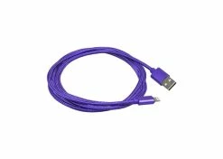 Buy 👍 Mon Ster 2-Meter Braided USB Lightning Cable Charging Cord For IPhones & IPads 😉 -SeaSucker Sales 2023 f79 8932 1
