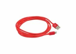 Buy 👍 Mon Ster 2-Meter Braided USB Lightning Cable Charging Cord For IPhones & IPads 😉 -SeaSucker Sales 2023 f79 8933 1