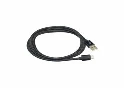 Buy 👍 Mon Ster 2-Meter Braided USB Lightning Cable Charging Cord For IPhones & IPads 😉 -SeaSucker Sales 2023 f79 8935 1