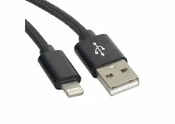 Buy 👍 Mon Ster 2-Meter Braided USB Lightning Cable Charging Cord For IPhones & IPads 😉 -SeaSucker Sales 2023 f79 8936 2 2