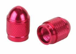 Promo 😍 Sunlite Red Hex Sport Valve Cap Set ⭐