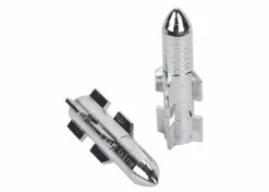 Promo 🔔 Sunlite Silver Saturn Valve Cap Set 🎁