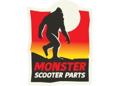 Outlet ❤️ Monster Scooter Parts Sasquatch Sticker 🥰 -SeaSucker Sales 2023 sundown squatch